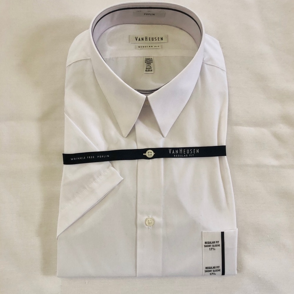 Men’s Short Sleeve Dress Shirt